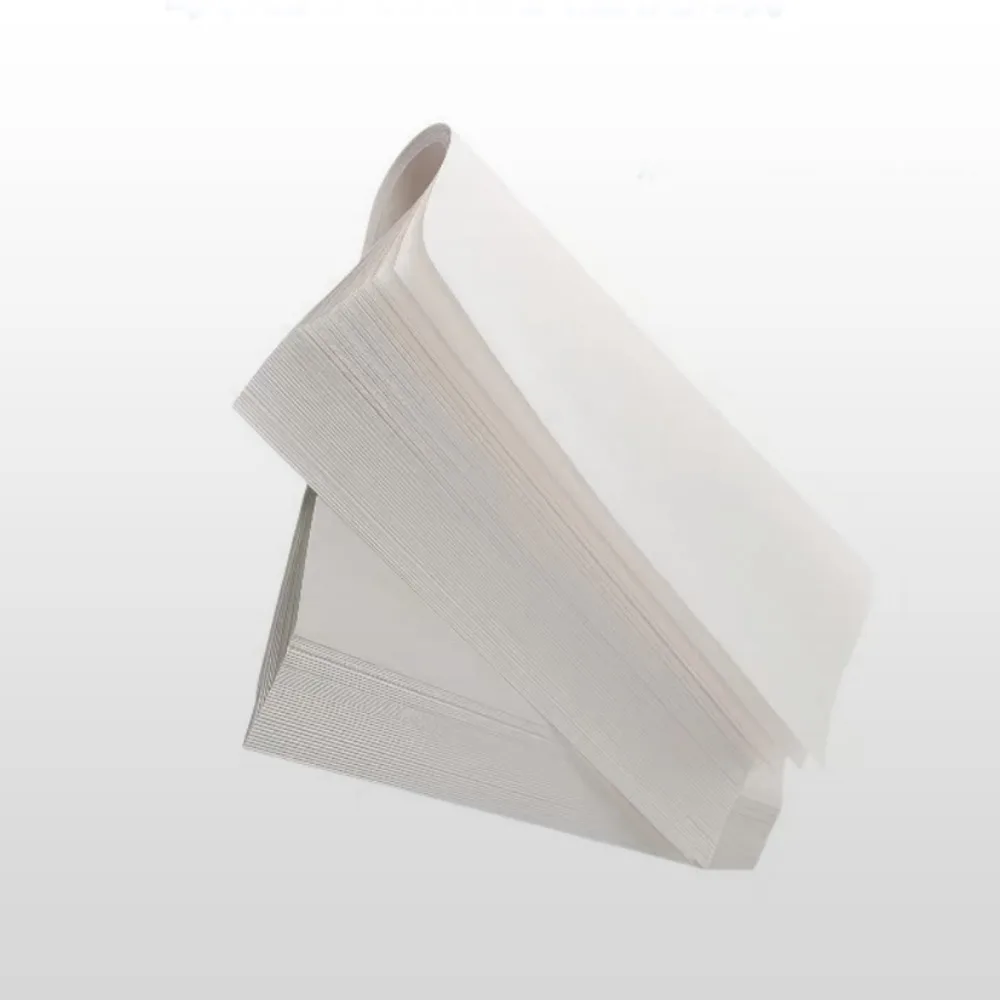 Industrial filter paper rolls prepared for filtration equipment