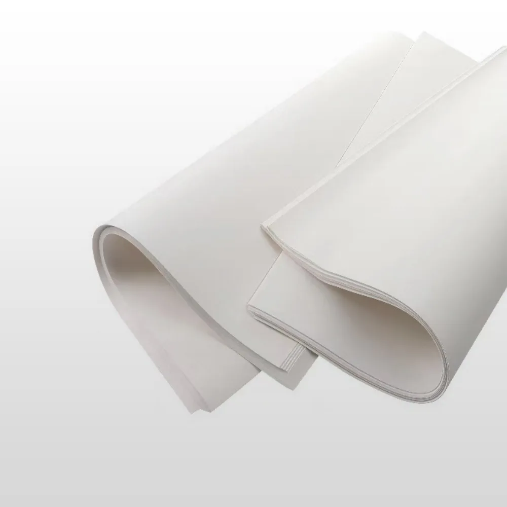 Industrial filter paper surface and roll construction